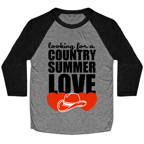 Country Summer Love (Tank) Baseball Tee
