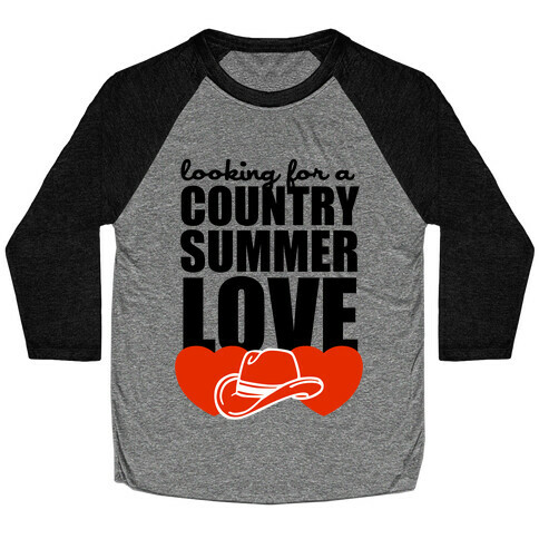 Country Summer Love (Tank) Baseball Tee