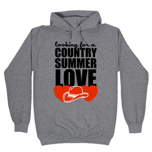 Country Summer Love (Tank) Hooded Sweatshirt