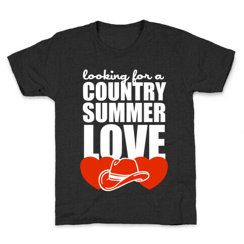 Country Summer Love (Dark Tank) Kids T-Shirt