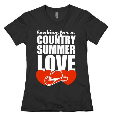 Country Summer Love (Dark Tank) Womens T-Shirt