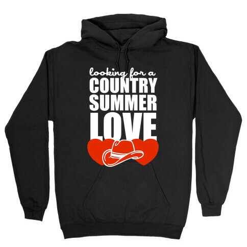 Country Summer Love (Dark Tank) Hooded Sweatshirt