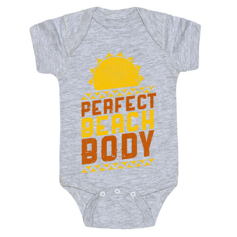 Perfect Beach Body (Color) Baby One-Piece