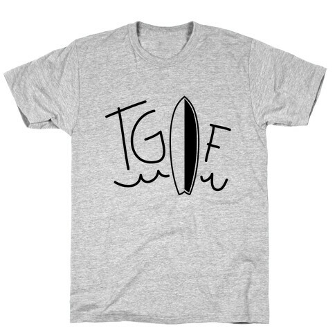 TGIF (Surfboard) (Neon) T-Shirt