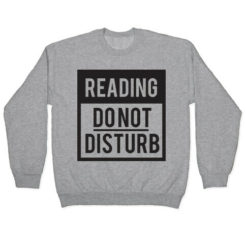 Do Not Disturb (Reading) Pullover