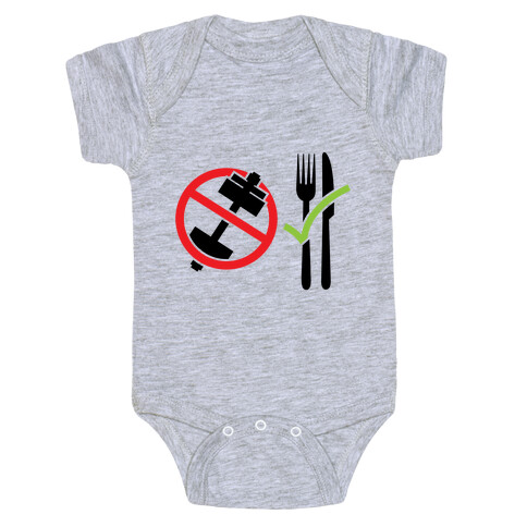 Workout: No | Eat: Yes Baby One-Piece