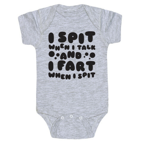 Spit Fart (tank) Baby One-Piece