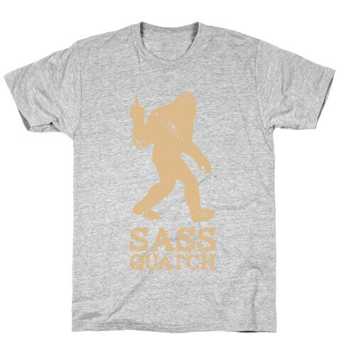 Sass Quatch Crossing T-Shirt