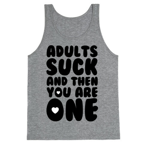 Adults Suck Tank Top