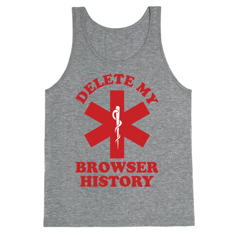 Delete my Browser History Tank Top