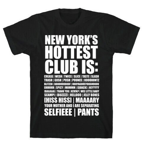 New York's Hottest Club Is T-Shirt
