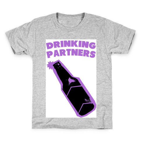 Drinking Partners (Purple) Kids T-Shirt