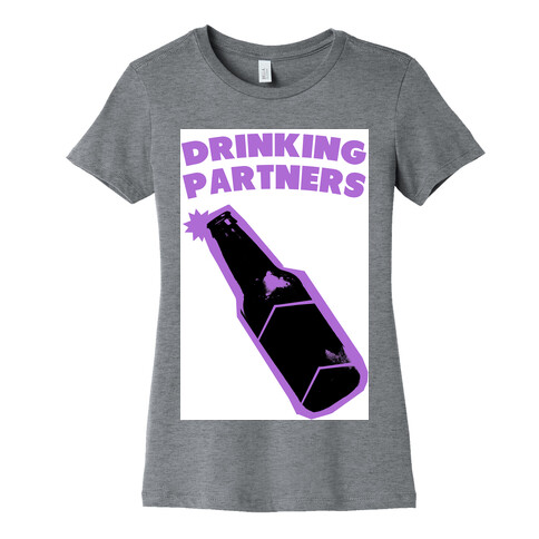 Drinking Partners (Purple) Womens T-Shirt