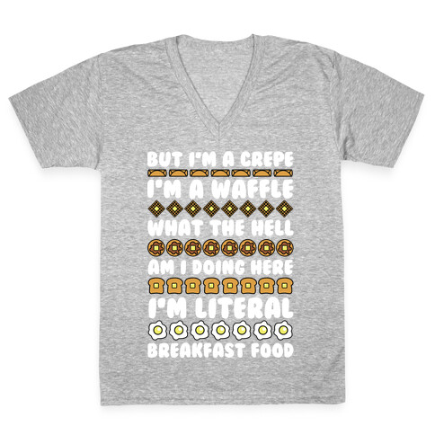 I'm a Crepe V-Neck Tee Shirt