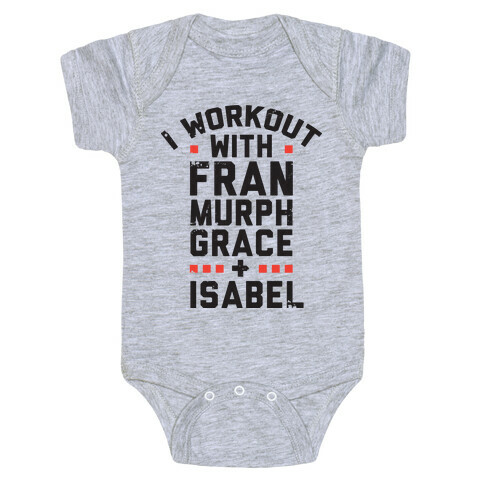 Workout Friends Baby One-Piece