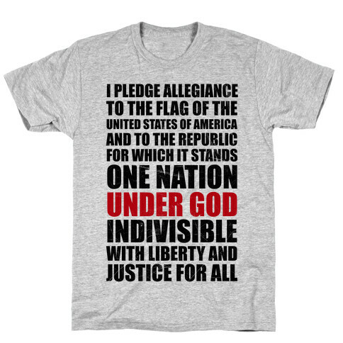 Pledge of Allegiance T-Shirt