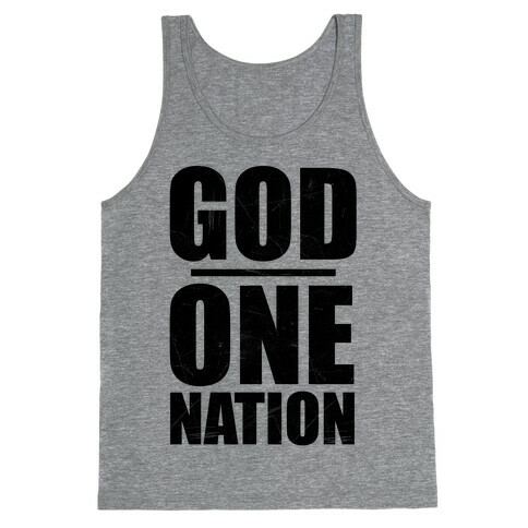 One Nation Under God Tank Top