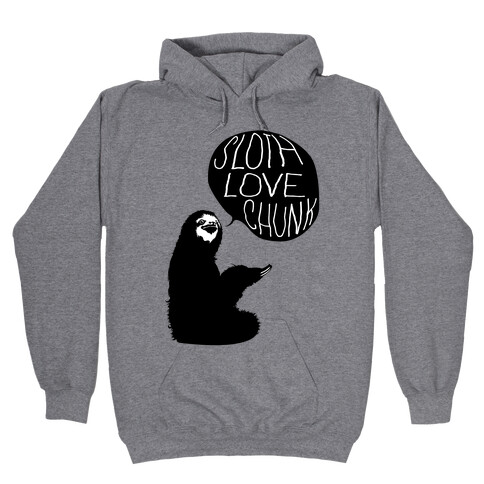 Sloth Love Chunk Hooded Sweatshirt