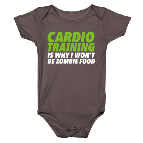 Cardio Training is Why I Won't Be Zombie Food Baby One-Piece