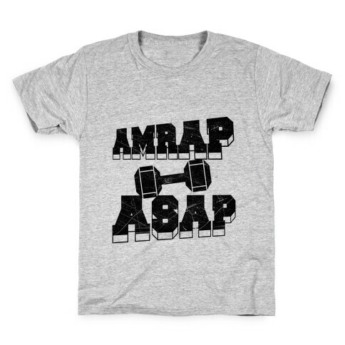 AMRAP ASAP Kids T-Shirt