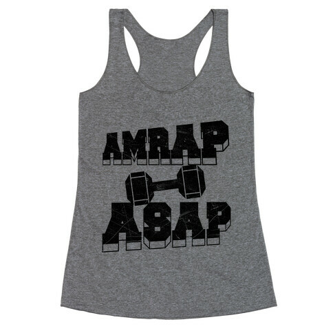 AMRAP ASAP Racerback Tank Top