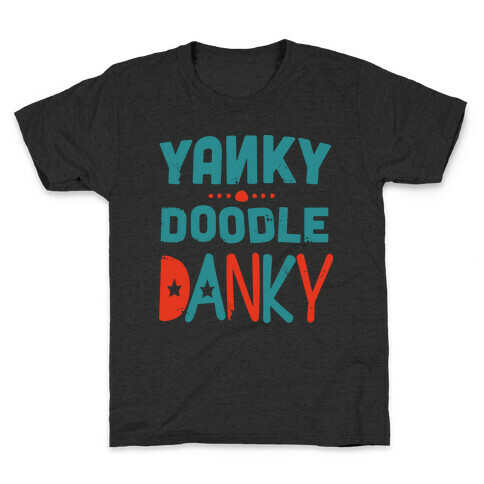 Yanky Doodle Danky (Dark) Kids T-Shirt