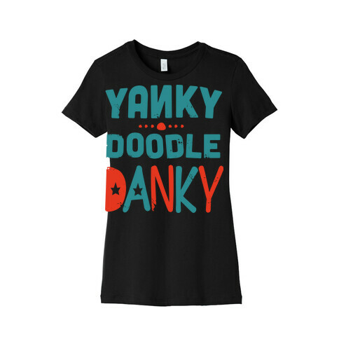 Yanky Doodle Danky (Dark) Womens T-Shirt