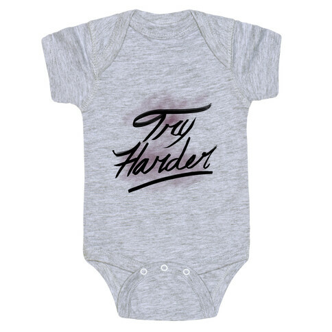 Motivate: Try Harder Baby One-Piece