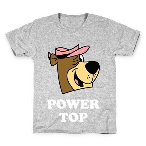 Power Top & Party Bottom (Bear) Kids T-Shirt