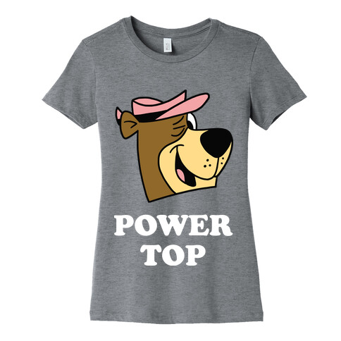 Power Top & Party Bottom (Bear) Womens T-Shirt