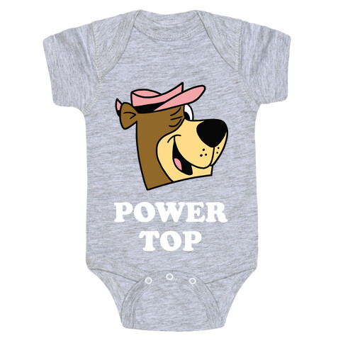 Power Top & Party Bottom (Bear) Baby One-Piece