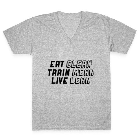 Eat, Train, Live V-Neck Tee Shirt