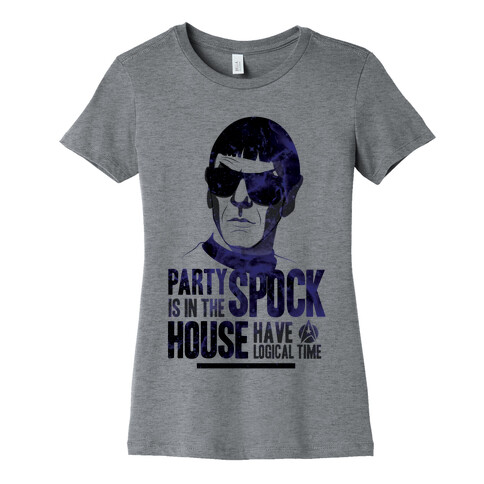 Party Spock Womens T-Shirt