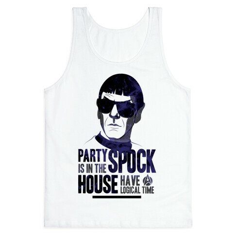 Party Spock Tank Top