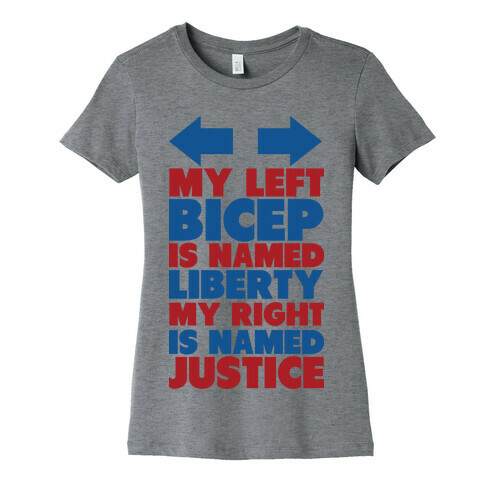 Liberty and Justice Womens T-Shirt
