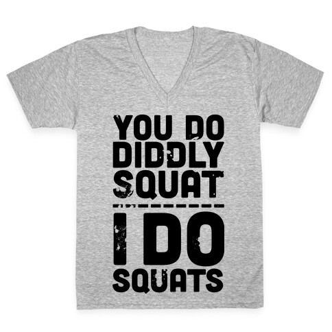 Diddly Squat V-Neck Tee Shirt