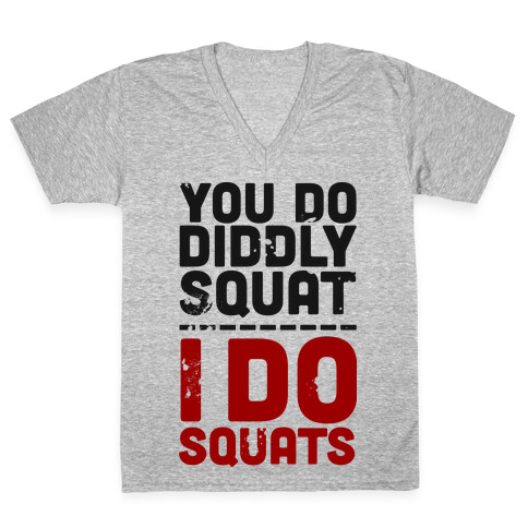 Diddly Squat V-Neck Tee Shirt