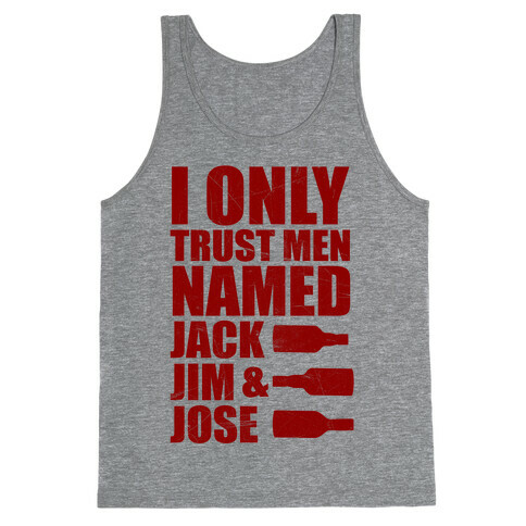 Jack Jim & Jose Tank Top