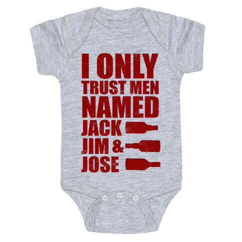 Jack Jim & Jose Baby One-Piece