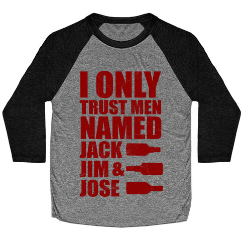 Jack Jim & Jose Baseball Tee