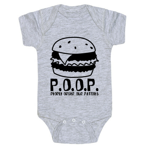 P.O.O.P. Baby One-Piece