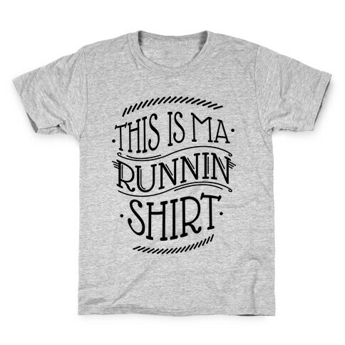 Running Shirt (tank) Kids T-Shirt