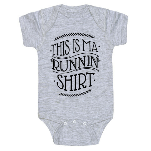 Running Shirt (tank) Baby One-Piece