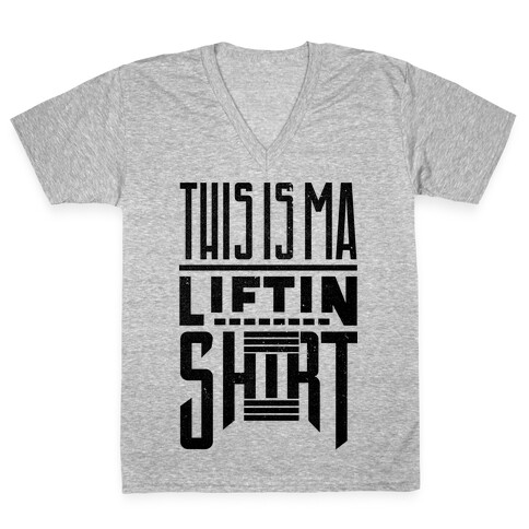 Lifting Shirt (Tank) V-Neck Tee Shirt