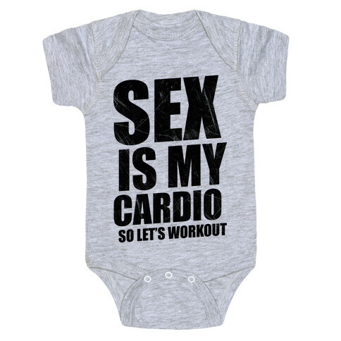 Sex Is My Cardio Baby One-Piece