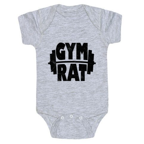 Gym Rat Baby One-Piece