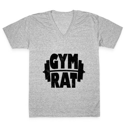 Gym Rat V-Neck Tee Shirt