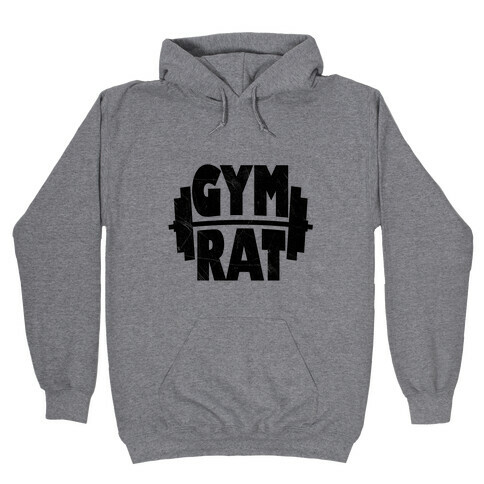 Gym rat.' Men's Hoodie