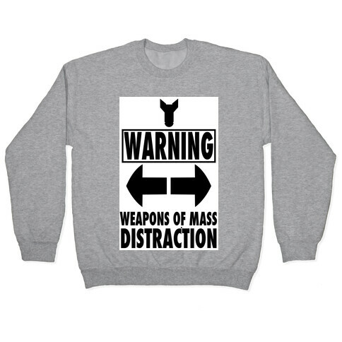 WARNING: Weapons of Mass Distraction (Tank) Pullover