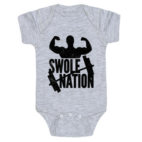 Swole Nation Baby One-Piece